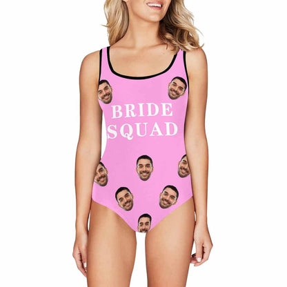 Custom Face Swimsuit Bride&amp;Bridesmaid PersonalizedWomen&