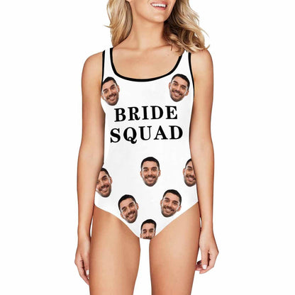 Custom Face Swimsuit Bride&amp;Bridesmaid PersonalizedWomen&