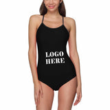 Custom Your Logo Women's Slip One Piece Swimsuit