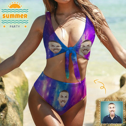 Custom Face Rendering Bikini Personalized Swimwear Women&