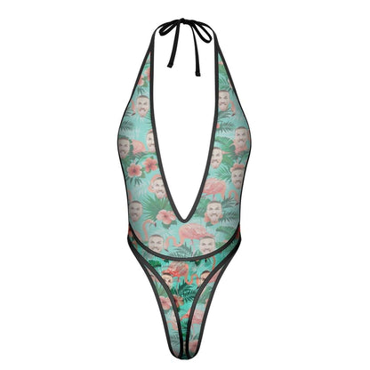 Custom Face Flamingo Women&