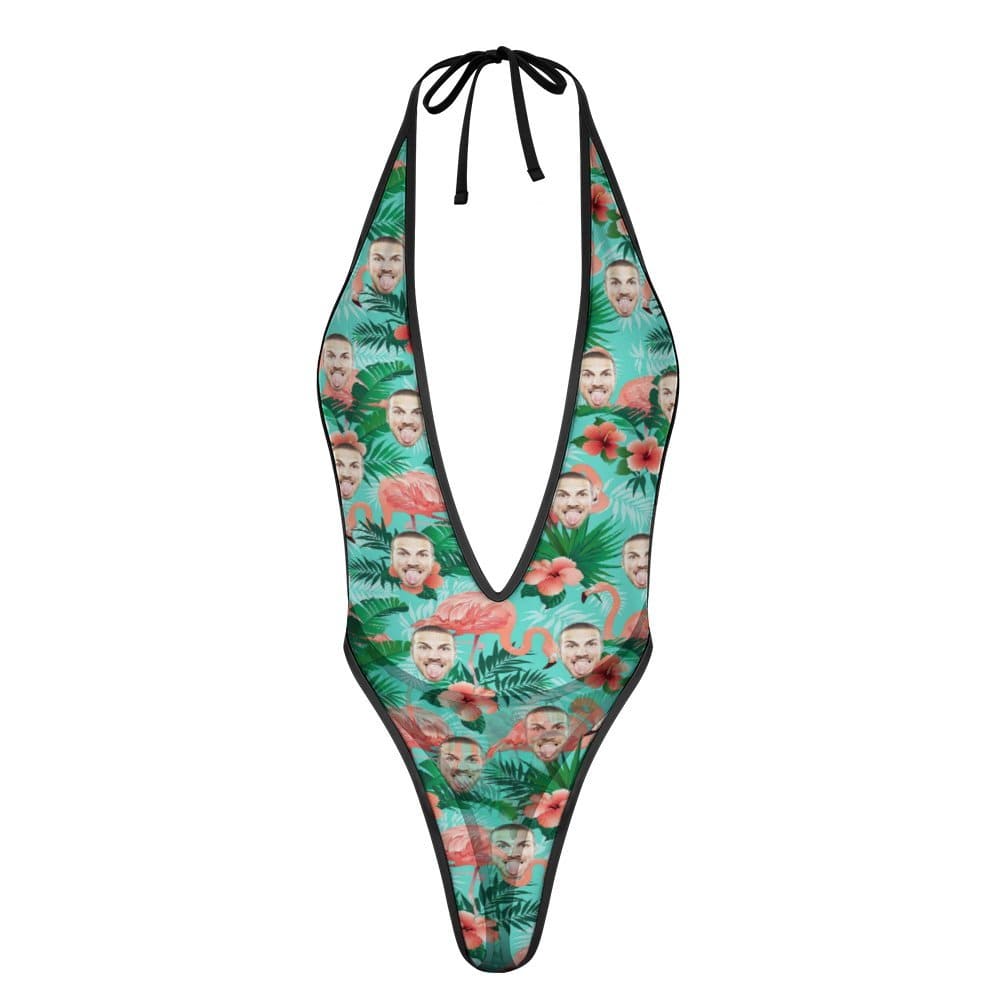 Custom Face Flamingo Women&