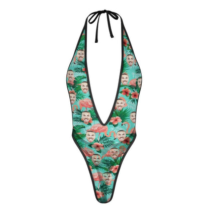 Custom Face Flamingo Women&