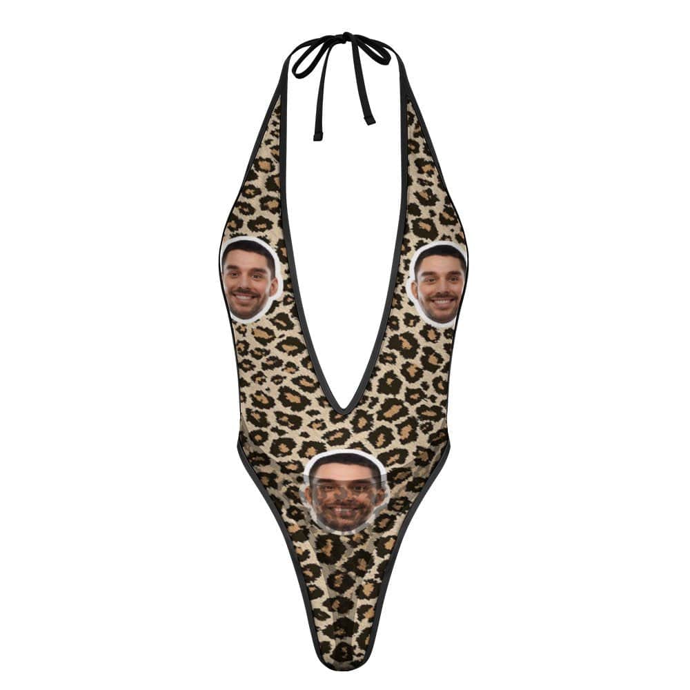 Custom Face Leopard Women&