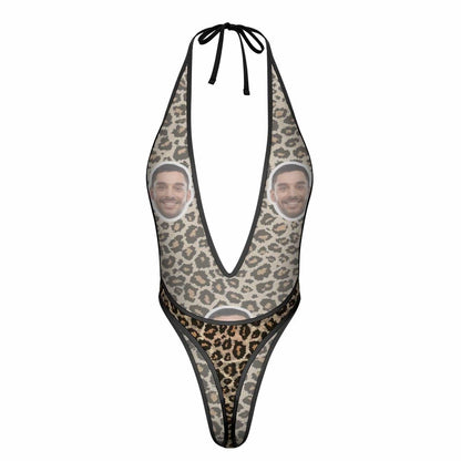 Custom Face Leopard Women&