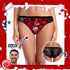 Custom Face&Name Underwear Personalized Red Rose Women&