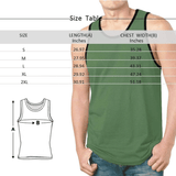 Design Face Tops Zipper Personalized All Over Print Tank Tops for Men and Women