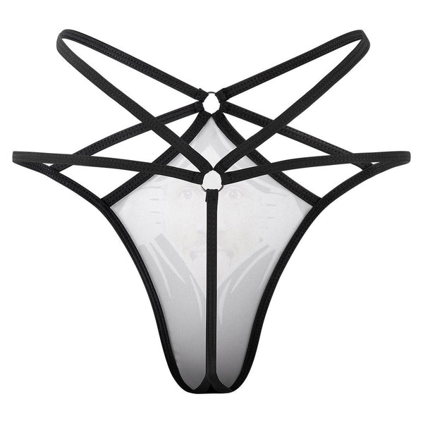 Personalized Face Thongs T-Back Underwear for Women Custom Women's G-String Panties Funny Gift