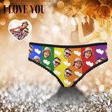 Photo Couple Rainbow Women's Briefs