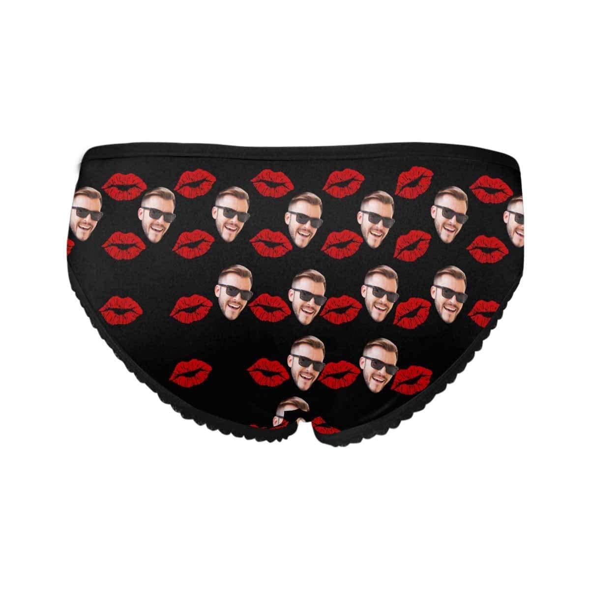 Custom Face Flaming Lips Underwear Personalized Women&