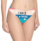 Custom Face My Babe Couple Underwear Design Your Own Custom Underwear For Couple Valentine's Day Gift