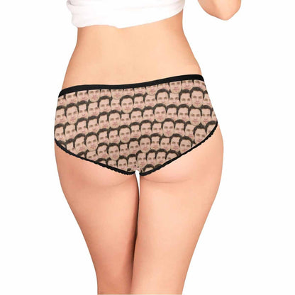 Custom Face Seamless Underwear fot Her Personalized Women&