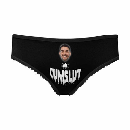 Custom Face Slut Underwear Personalized Women&