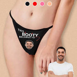 Custom Face Thongs Underwear Personalized Photo Women G-String Panties