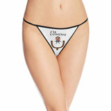 Custom Face Thongs Underwear for Women Personalized Slingshot Women's G-String Panties