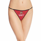 Custom Face Thongs Underwear Personalized Makes Me Wet Women's G-String Panties Valentine's Gift For Her