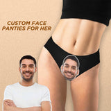 custom face underwear cum panties women's thongs