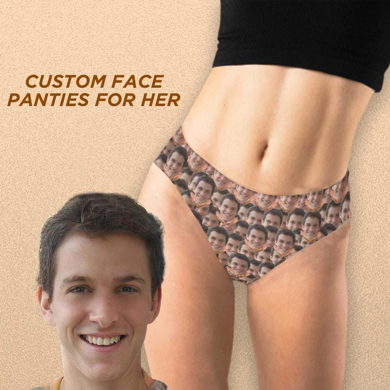 custom face underwear photo thongs panties