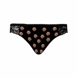 Custom Face Womens?Panties Personalized Only You Sexy Underwear Women's Lace Panty