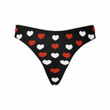 Custom Face Zipper Love Underwear Personalized Women's Lingerie Classic Thongs Funny Lovers Gift