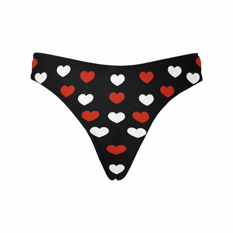 Custom Face Zipper Love Underwear Personalized Women's Lingerie Classic Thongs Funny Lovers Gift