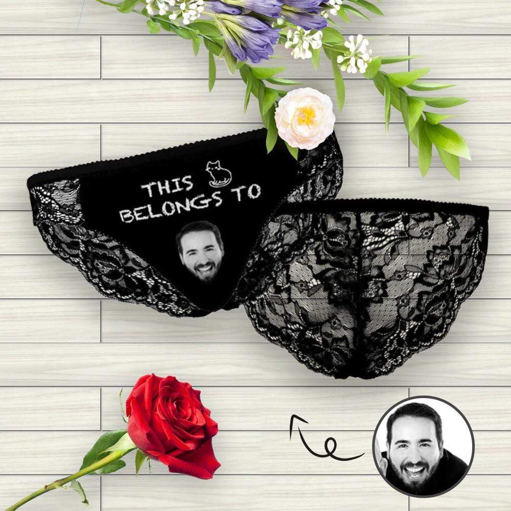 Custom Underwear Personalized Face Cat Sexy Panties Women&