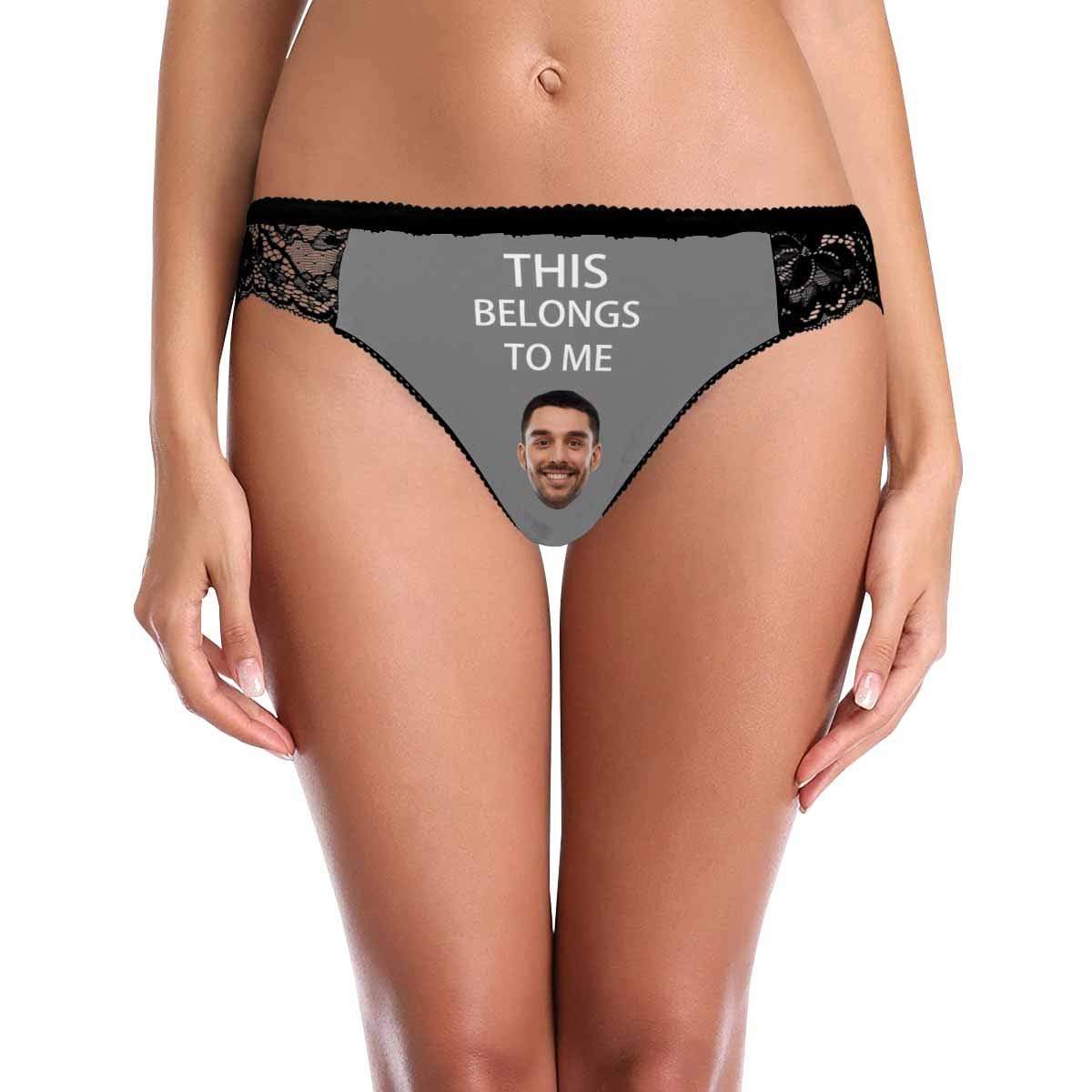 Custom Sexy Underwear Personalized Face Belongs Women&