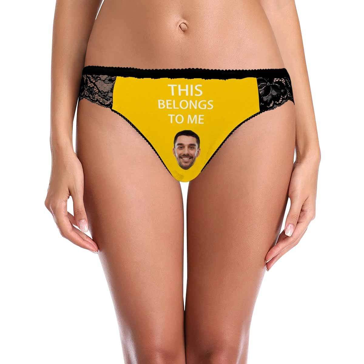 Custom Sexy Underwear Personalized Face Belongs Women&