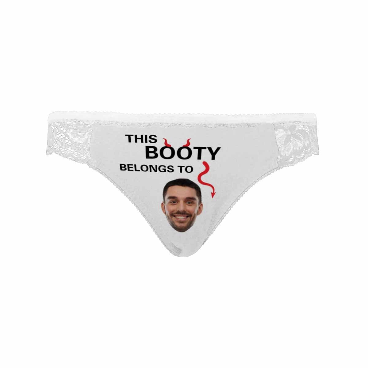 Personalized Bride Panties Custom Face Belongs To You Women&