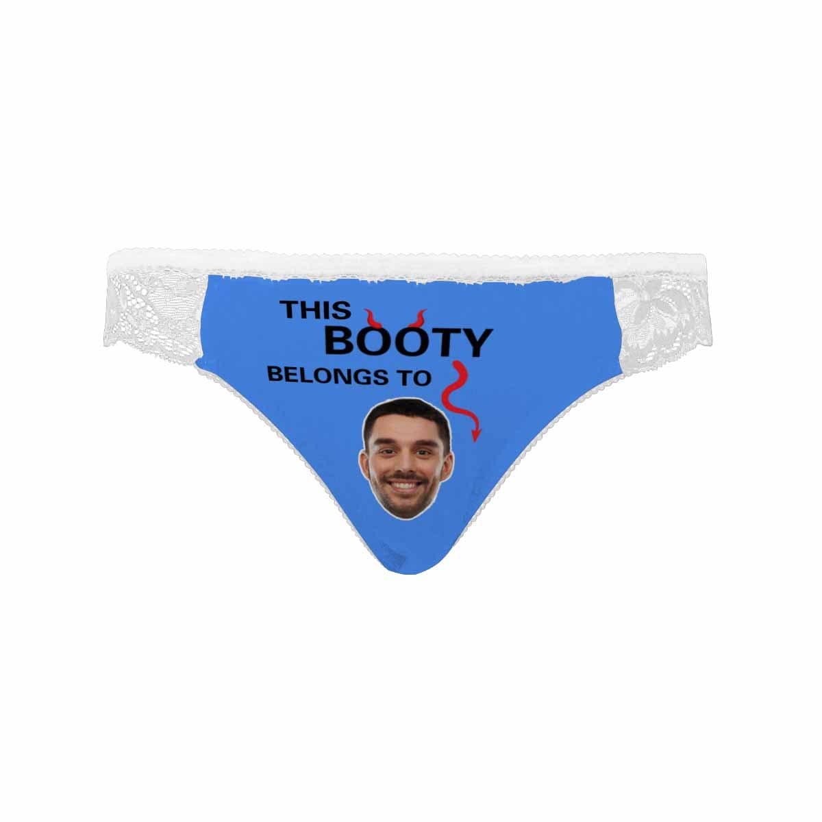 Personalized Bride Panties Custom Face Belongs To You Women&