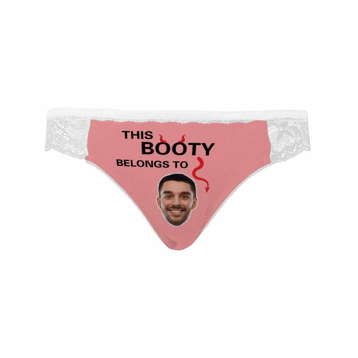 Personalized Bride Panties Custom Face Belongs To You Women&