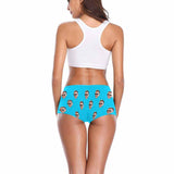 Personalized Face Underwear Custom Lover Women's Boyshort Panties Customized Print Gift