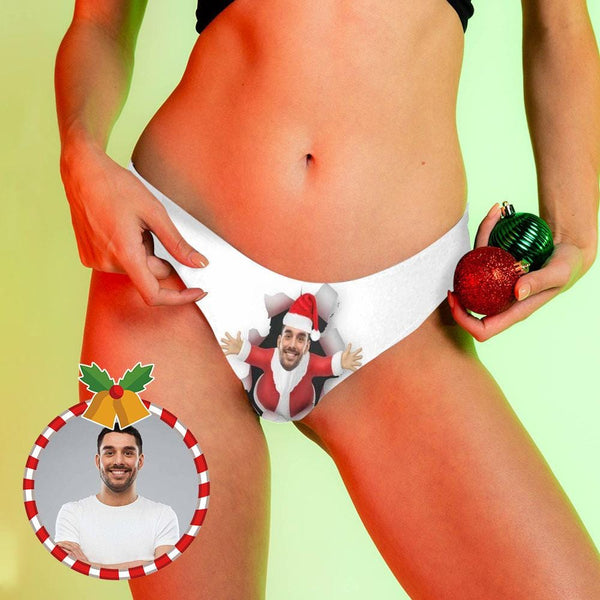 Custom Santa Hole Women's Thongs