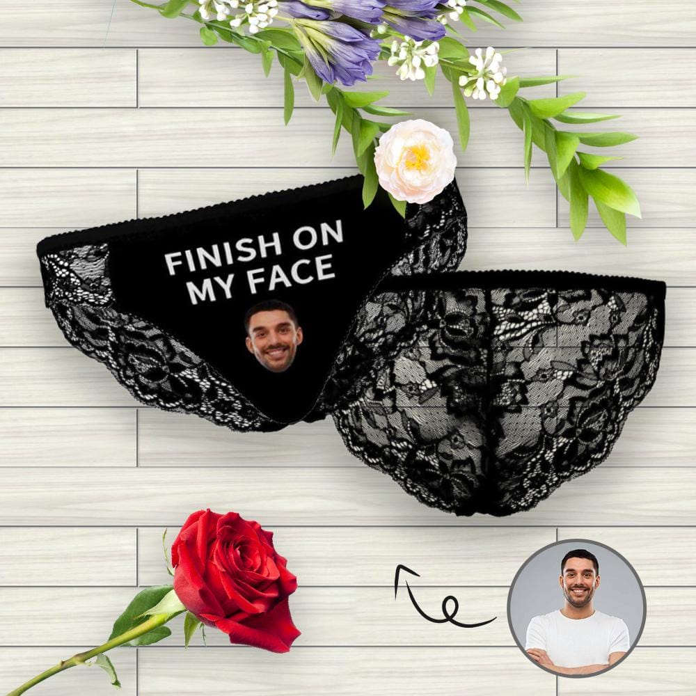 Custom Sexy Underwear Personalized Face Finished Women&