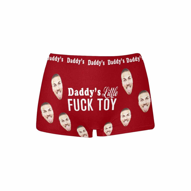 Personalized Photo Underwear Design Your Image Custom Face Fuck Toy Women's Boyshort Panties