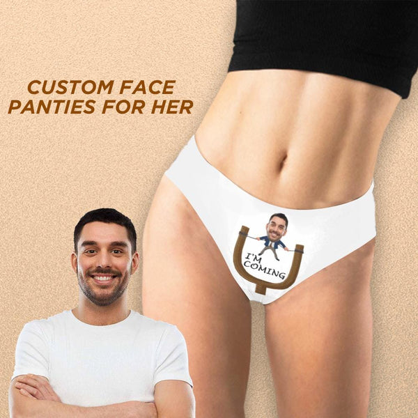 custom face underwear slingshot womens thongs