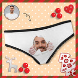 Custom Face Underwear Personalized Photo Tear Women High-cut Briefs