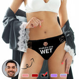 Best Panties Custom Womens Panties Wet Underwear Personalized Face Sexy Panties Women's Lace Panty